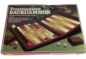 Vintage Tournament Backgammon 1978 Lowe A Milton Bradley Co. E4314 - Picture 1 of 11