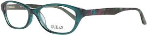 Guess Green / Multi-Colored Frame Demo Lens Eyewear GU2417-52I33