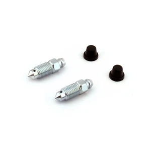 2x Front Brake Caliper Bleed Nipples Screws For Honda Integra 1.8 Type R DC2 - Picture 1 of 6
