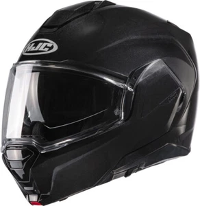 Casco Modular Moto HJC I100 Negro Brillante Talla S BLACK METAL FLIP BACK Helmet - Imagen 1 de 4