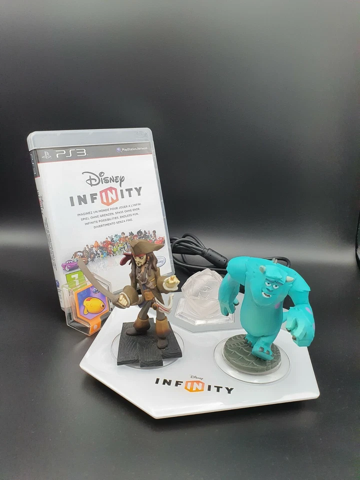 Playstation 3 Spiel: Disney Infinity inkl. Base Portal und 2 Figuren - Bild 1 von 1
