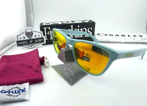 OAKLEY FROGSKINS XS YOUTH FIT ARCTIC SURF FIRE IRIDIUM SUNGLASSES OJ9006-06 NEW - Picture 1 of 12