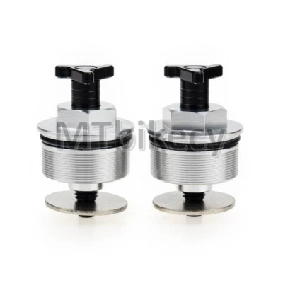 Tampas de garfo tubo dianteiro parafuso para Honda XL600 Transalp 600 1987-1999 garfo 41mm - Imagem 1 de 4