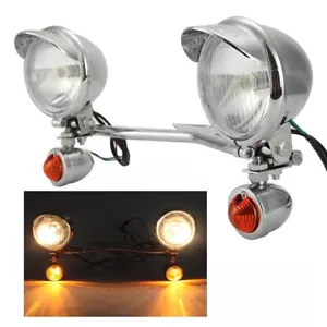 Luces antiniebla auxiliares de paso aptas para Yamaha V-star Xvs650 Xvs950 Xvs1100 Xvs1300 - Imagen 1 de 12