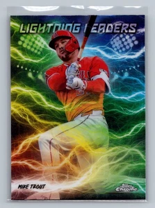 Mike Trout 2025 Topps Cromo #LL-6 Lightning Leaders Angels - Imagen 1 de 2