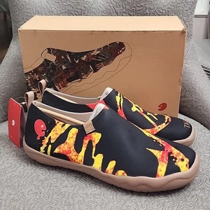 UIN Men's Lightweight Canvas Slipons, Tiger. 9.5, NWT - Picture 1 of 6