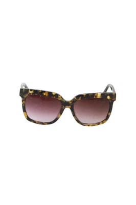 Miss O by Oscar De La Renta Womens Tortoise Shell Frame Pink Lens Sunglasses Bro - Image 1 of 4