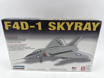 Lindberg Douglas F4D-1 Skyray 1/48 US Navy Aircraft Model Kit - Image 1 of 4