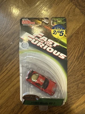 Racing Champions Fast & Furious Dominic Toretto's 1993 Mazda Rx-7 Series 1 - Image 1 of 3