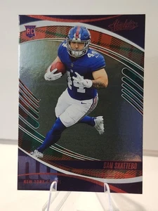 2025 Panini Absolute Rookie #110 Cam Skattebo Red & Green (RC) New York Giants - Picture 1 of 2