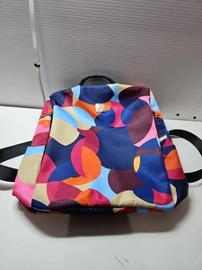 HARD ROCK Hotel Casino Atlantic City PROMO Nylon Back Pack Geometric 13"H x 14"W - Picture 1 of 7