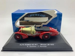 IXO ALFA ROMEO 8C #11 WINNER LE MANS SOMMER NUVOLARI LM1933 1/43 - Bild 1 von 1