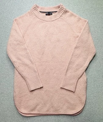 Tommy Hilfiger Sweater Womens Medium Pink Wool Pullover Preppy Casual Ladies - Image 1 of 4