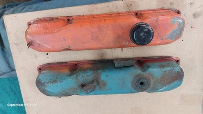 1968-1969 MOPAR 383 440 VALVE COVERS BIG BLOCK 69 DODGE CHALLENGER PLYMOUTH CUDA - Image 1 of 4