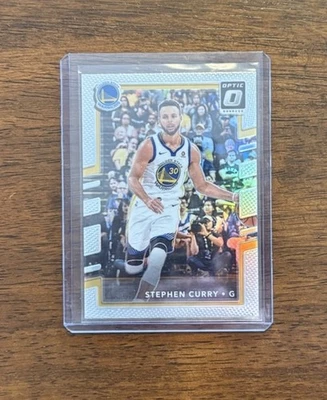 2017-18 Panini Donruss Optic Stephen Curry Holo Silver Prizm - Image 1 of 2