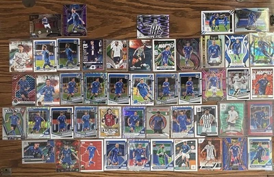 Lote de tarjetas de fútbol de la selección italiana. 48 tarjetas🔵⚽️🔴 Foto 1 de 2