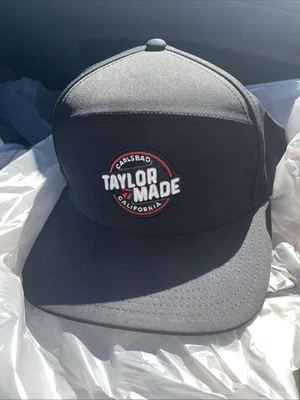 Boné Snapback Ajustável L 58cm Preto Performance TaylorMade Golf Horizon - Imagem 1 de 3