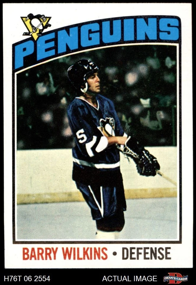1976 Topps #102 Barry Wilkins Penguins 7 - NM - Image 1 of 1