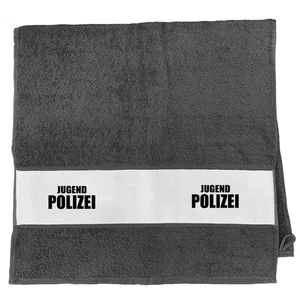 Handtuch Jugend Polizei Schriftzug Geschenkidee Jugend Polizei Geschenk Präsent - Bild 1 von 33