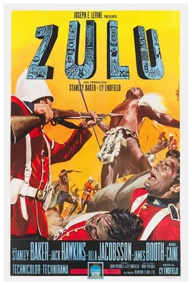 Zulu 1964 - Richard Burton - Italy - Classic Movie Poster