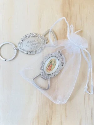 12 recuerdos Personalizados para bautizo De Niño/Niña Bautizo Fiesta Favores Foto 1 de 4