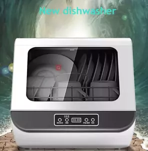 Mini Portable Countertop Dishwasher Automatic Dish Washing Machine 3 Programs AU - Picture 1 of 22