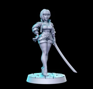 Neon Nova Pinup Ciencia Ficción Miniatura DnD Mesa RPG Juego de rol RNEstudio - Imagen 1 de 1