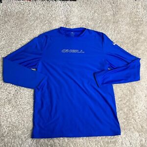 ONeill Shirt Mens XXL Blue Rash Guard UPF 50+ Protection Long Sleeve Performance