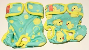 Kyeese Wear Dog Puppy Diapers SMALL Washable Reusable Sanitary UNPADDED *FIBERS* - Picture 1 of 4