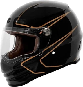 Torc T9 Retro Full Face Helmet - Deep Stage - XX-Large - Picture 1 of 6