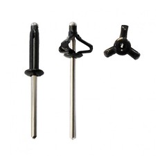 Tri Fold Bulbex Split Rivets 4.8 X 20mm Ideal for Fixing Plastic / Steel X500pk