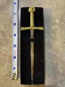 "Abridor de letras de espada Excalibur miniatura 6"" en caja" - Imagen 1 de 6