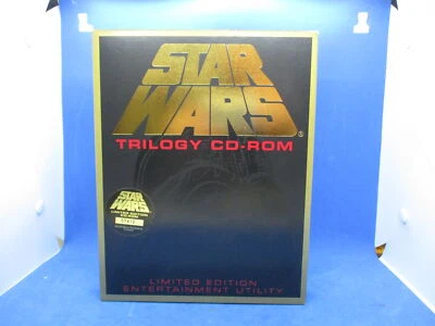 Star Wars Trilogy CD-ROM (Windows/Mac, 1995) Limited Edition, FREE SHIPPING - Image 1 of 3