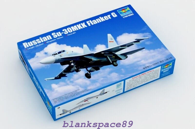 Trumpeter Russian Su-30mkk Flanker G Model Kit Tsms3917