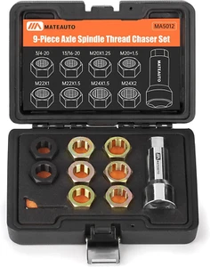 Axle Spindle Rethreading Kit,10 Piece Precision Restorer Master Repair Kit, Esse - Picture 1 of 12