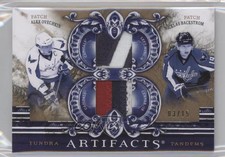 2010-11 Upper Deck Artifacts Gold /15 Alex Ovechkin Nicklas Backstrom Dual Patch