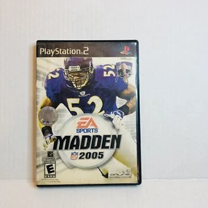 Madden NFL 2005 Sony PlayStation 2 Complete w/ Manual Ray Lewis - Picture 1 of 6
