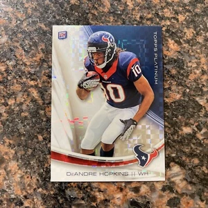 2013 Topps Platinum DEANDRE HOPKINS Xfractor Rookie RC Texans Titans 122 - Picture 1 of 4