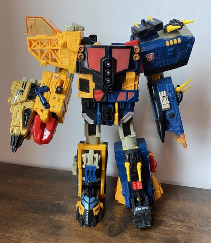 TRANSFORMERS LOT OMEGA SUPREME & OP3 COMBINER ENERGON POWER LINX INCOMPLETE USED Cover