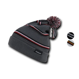 Cuglog Kinabalu Slouchy Cuffed Beanies Winter Caps Pom Hats - Picture 1 of 8