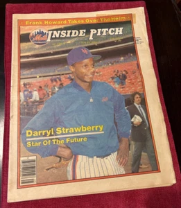 Vintage Darryl Strawberry New York Mets Star of the Future 1983 Inside Pitch - Picture 1 of 6