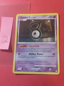 2008 Pokemon Diamond and Pearl Legends Awakened #79 Unown V, UC, NF/H, cd2 - Picture 1 of 2