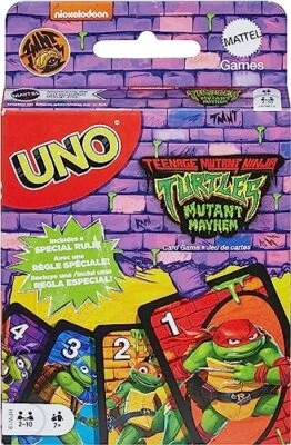 Mattel Games UNO Teenage Mutant Ninja Turtles Mutant Mayhem Card Game for... - Image 1 of 4