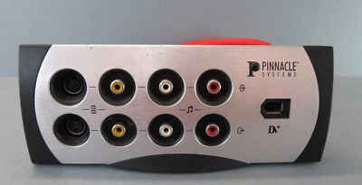 Pinnacle Systems Black Break-out Box Audio/Video Port P/N 41001376 - Image 1 of 3