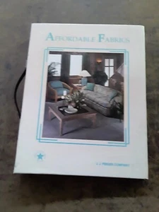 Large Vintage 1990's Salesman Fabric Sample Book with Samples - (More Available) - Picture 1 of 13