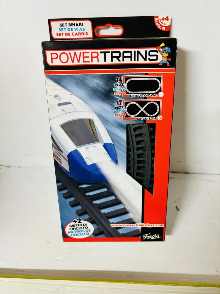 POWER TRAINS FAMOSA SET BINARI NUOVO - Immagine 1 di 2
