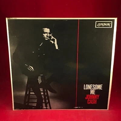 JOHNNY CASH Lonesome Me 1965 UK mono vinyl LP  London record original - Image 1 of 4