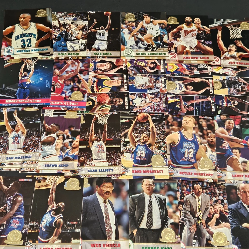1993-94 NBA HOOPS 5TH ANNIVERSARY BASKETBALL YOU PICK SEE SCANS STARS,HOF,S MINT - Image 1 of 1