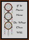 DREAMCATCHER - WITCH'S ~~ counted cross stitch