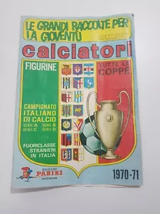 SOLO COPERTINA ALBUM FIGURINE PANINI ANNO 1970 1971 VEDI FOTO E DESCRIZIONE - Foto 1 di 6